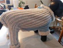 Load image into Gallery viewer, Crochet Dog Pajamas
